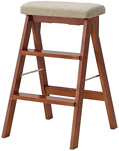 GAOXIONG ErWaad Tritthocker Fußhocker Trittleitern Haushaltsklapphocker Tragbare Leiter Erwachsenenstuhl Küchenhocker Massivholz Hohe Bank Trittleiter Tritthocker/Walnuss-Leinen GAOXIONG ErWaad Tritthocker Fußhocker Trittleitern Haushaltsklapphocker Tragbare Leiter Erwachsenenstuhl Küchenhocker Massivholz Hohe Bank Trittleiter Tritthocker/Walnuss-Leinen von GAOXIONG