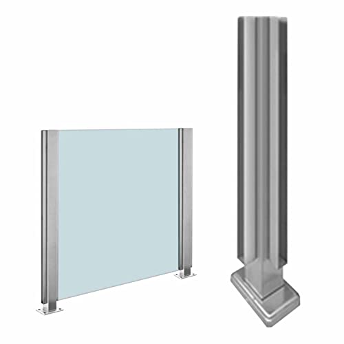 Glasgeländerpfosten für Terrassen, Gartenzäune, Balustradenpfosten, Glasgeländerpfosten für Innen- und Außenbereiche, für Terrassen, Balkone, Treppen, Terrassen, Verandas, Pools, Sicherheits Glasgeländerpfosten für Terrassen, Gartenzäune, Balustradenpfosten, Glasgeländerpfosten für Innen- und Außenbereiche, für Terrassen, Balkone, Treppen, Terrassen, Verandas, Pools, Sicherheits von GAOzhenq