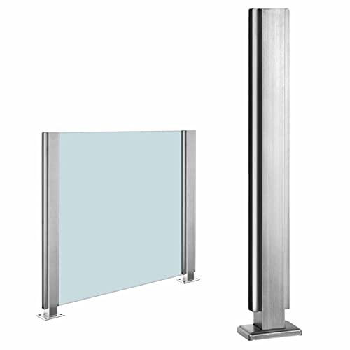 Glasgeländerpfosten für Terrassen, Gartenzäune, Balustradenpfosten, Glasgeländerpfosten für Innen- und Außenbereiche, für Terrassen, Balkone, Treppen, Terrassen, Verandas, Pools, Sicherheits Glasgeländerpfosten für Terrassen, Gartenzäune, Balustradenpfosten, Glasgeländerpfosten für Innen- und Außenbereiche, für Terrassen, Balkone, Treppen, Terrassen, Verandas, Pools, Sicherheits von GAOzhenq