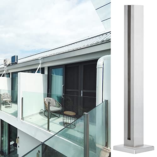 Glasgeländerpfosten für Terrassen, Gartenzaun, Balustradenpfosten, Edelstahl-Glasgeländerpfostenklemme für Balkonflur, Hochleistungs-Zaunende/Eck-/Mittelsäule, Terrassenbalustradensysteme fü Glasgeländerpfosten für Terrassen, Gartenzaun, Balustradenpfosten, Edelstahl-Glasgeländerpfostenklemme für Balkonflur, Hochleistungs-Zaunende/Eck-/Mittelsäule, Terrassenbalustradensysteme fü von GAOzhenq