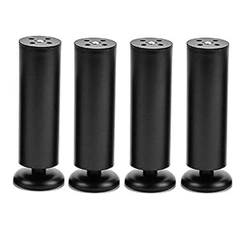 GAPECHNG 4Er-Set Verstellbare Beine, Möbelfüße Aus Edelstahl, Stützbeine Aus Metall, Ersatz-Tischfüße, DIY-Sofabeine, Für Zuhause/Büro/Küche, Höhenverstellbar 1–10 Mm/Black/30Cm GAPECHNG 4Er-Set Verstellbare Beine, Möbelfüße Aus Edelstahl, Stützbeine Aus Metall, Ersatz-Tischfüße, DIY-Sofabeine, Für Zuhause/Büro/Küche, Höhenverstellbar 1–10 Mm/Black/30Cm von GAPECHNG