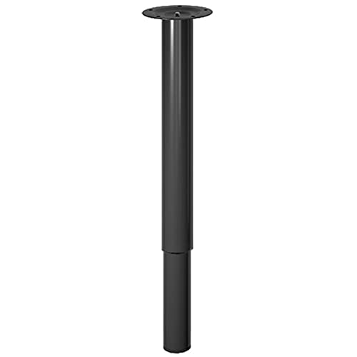 GAPECHNG Teleskop-Tischbeine, 1 Stück Verstellbare Möbelbeine, Frühstücksbarbeine Aus Eisen, Klappbare Schreibtischbeine Aus Metall, Für Küchenarbeitstische, Couchtische Und Esstischfüße/Black/420-690 von GAPECHNG