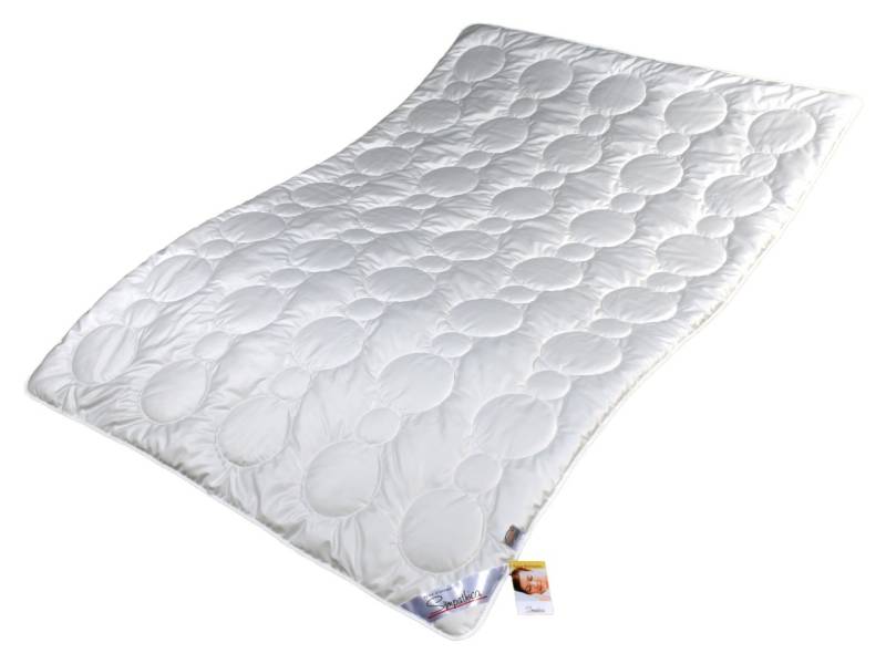 Feinstes Wildseiden Sommerbett Sommerdecke 155x220 cm 625 g 100% Wildseide von Garanta Steppd Chr. Bayer GmbH