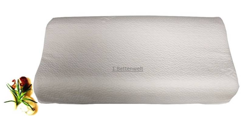 Orthopädisches Visco-Weichschaum Nackenstützkissen Kontur 40x80 cm Reisekissen von Garanta Steppd Chr. Bayer GmbH