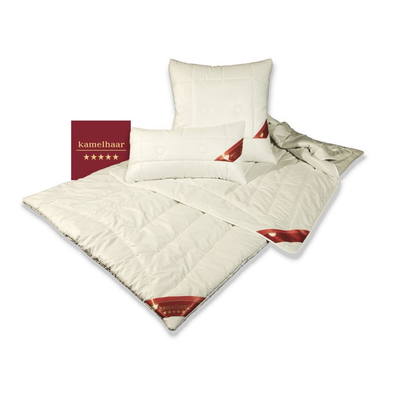 Premium Kamelhaar Duo-Warm Steppbett Winterbett Bettdecke 135x200 1500g von GARANTA