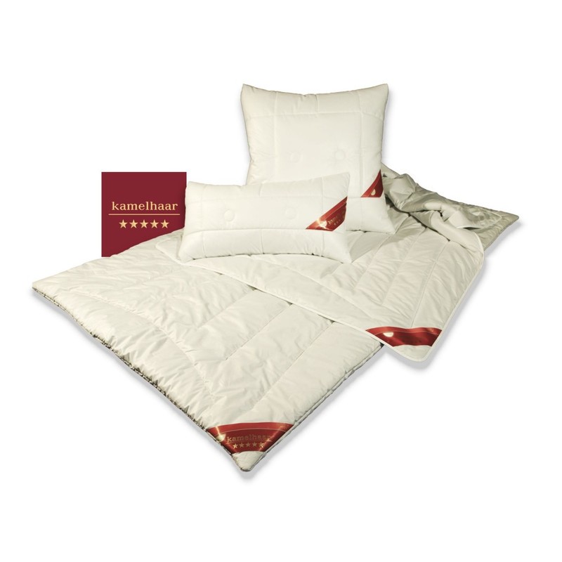 Premium Kamelhaar Duo-Warm Steppbett Winterbett Bettdecke 200x200, 2200g von GARANTA