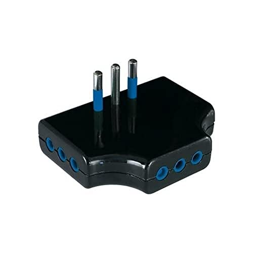 Garanti 87251-g Typ L (IT) Typ L (IT) schwarz Netzstecker-Adapter für Steckdose von Fanton