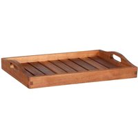 GARDAMO Tablett »Astoria«, Holz, natur - braun von GARDAMO