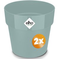 Gardebruk - Blumentopf Sets b.for original 18x17cm Rund Übertopf Blumenkasten Pflanzentopf Pflanzkasten Pflanzkübel Kunststoff Blumenkübel Topf Mint Gardebruk - Blumentopf Sets b.for original 18x17cm Rund Übertopf Blumenkasten Pflanzentopf Pflanzkasten Pflanzkübel Kunststoff Blumenkübel Topf Mint von GARDEBRUK