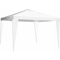 3x2 m Pavillon in Stahl mit weißem Oase -Polyethylen -Tuch von GARDEN DELUXE COLLECTION