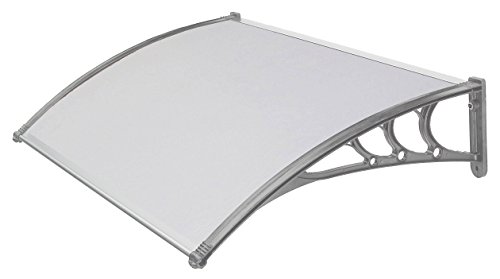 Linea Garden Friend p1327003, Vordach ABS Tiefe 100 cm, Länge 130 cm, grau von Linea Garden Friend
