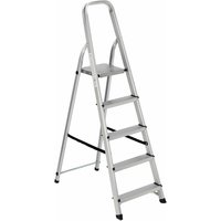 Garden Friend Aluminium-Leiter 5 Stufen 45x91x150h cm max. Belastbarkeit 150 kg Garden Friend Aluminium-Leiter 5 Stufen 45x91x150h cm max. Belastbarkeit 150 kg von GARDEN