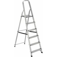 Garden Friend Aluminium-Leiter 6 Stufen 47x105x172h cm max. Belastbarkeit 150 kg Garden Friend Aluminium-Leiter 6 Stufen 47x105x172h cm max. Belastbarkeit 150 kg von GARDEN