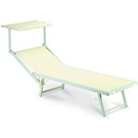 Garden Friend - Kinderbett Ibiza 59x186x36h cm mit Baldachin beige von GARDEN FRIEND