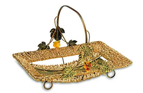 Garden Friend V1341286 Tablett Set 1/2, gold von Linea Garden Friend