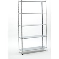 Metallregal mit 5 Fächern, 50 kg pro Fach, h 187 x b 100 x t 30 cm - Garden Friend von GARDEN FRIEND
