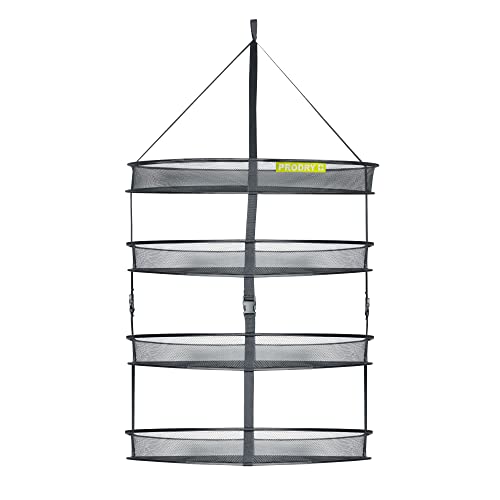GARDEN HIGHPRO PRODRY Trocknungsnetz, 55 cm Durchmesser x 4 Ebenen, mikroperforierter Stoff von GARDEN HIGHPRO