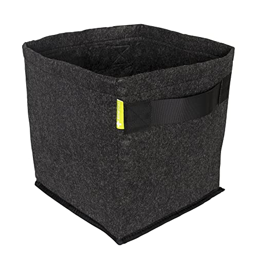 GARDEN HIGHPRO PROPOT 50L 33x33x46cm | Textiltopf mit Griffen | Active Fabric Pots | recyceltes Haustier | robust | wiederverwendbar und waschbar von GARDEN HIGHPRO