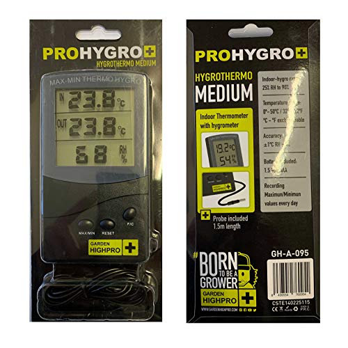 Garden Highpro Thermo- Hygrometer medium von GARDEN HIGHPRO