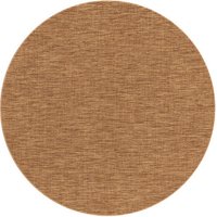 GARDEN IMPRESSIONS Outdoor-Teppich »Gisborne Teppich                Ø160 cm natural coconut«, Ø: 160 cm - braun von GARDEN IMPRESSIONS