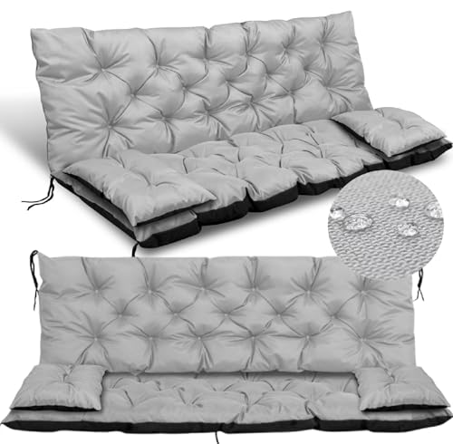 GARDEN KING ROYAL REST Gartenkissen-Set großes Kissen 120 x 60 x 50 cm 2 kleinere Kissen Sitzpolster Gartenbank und Schaukel Gesteppt Wasserfest GARDEN KING ROYAL REST Gartenkissen-Set großes Kissen 120 x 60 x 50 cm 2 kleinere Kissen Sitzpolster Gartenbank und Schaukel Gesteppt Wasserfest von GARDEN KING ROYAL REST