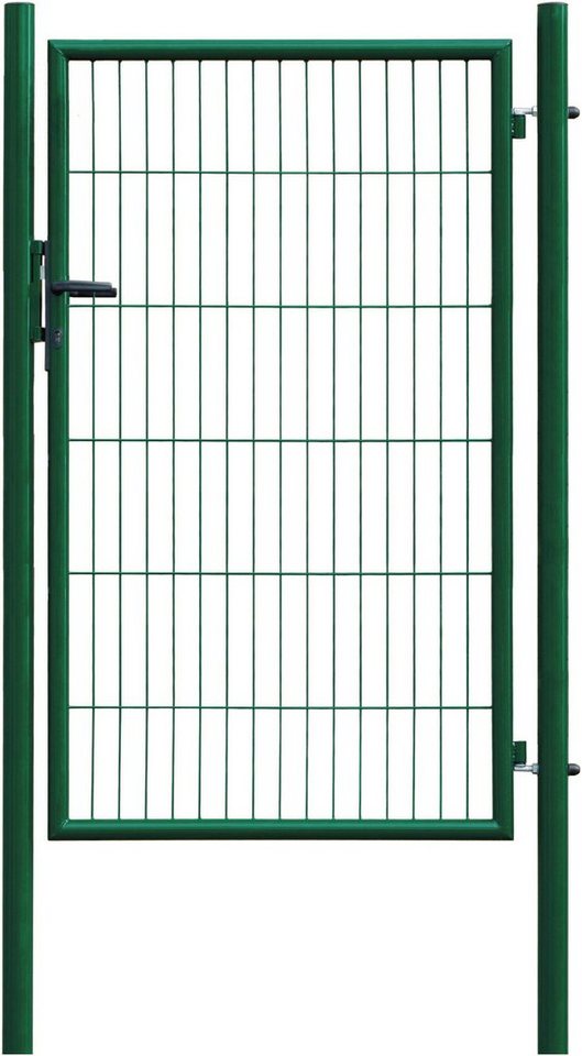 GARDEN 'N' MORE Zauneinzeltür Einzeltor Standard, (Set), 150 cm hoch, grün von GARDEN 'N' MORE