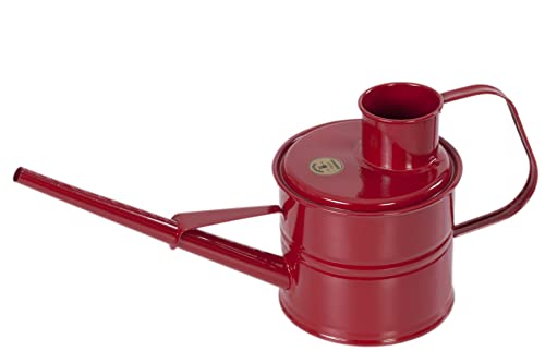 British Can Zimmergießkanne 2 Liter Rot RAL 3003 von GARDEN TOOL BROTHERS