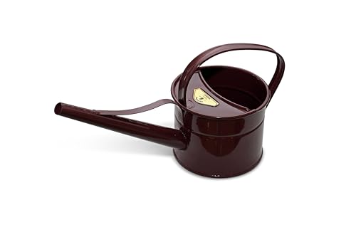 GARDEN TOOL BROTHERS British Can Zimmergießkanne 0.8 Liter Dunkelrot von GARDEN TOOL BROTHERS