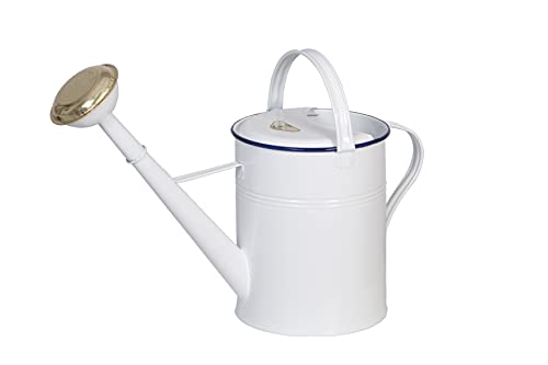 GARDEN TOOL BROTHERS Gießkanne British Can Traditional 9 Liter in Weiß von GARDEN TOOL BROTHERS