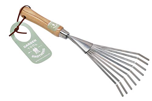 Handrechen aus Edelstahl von GARDEN TOOL BROTHERS