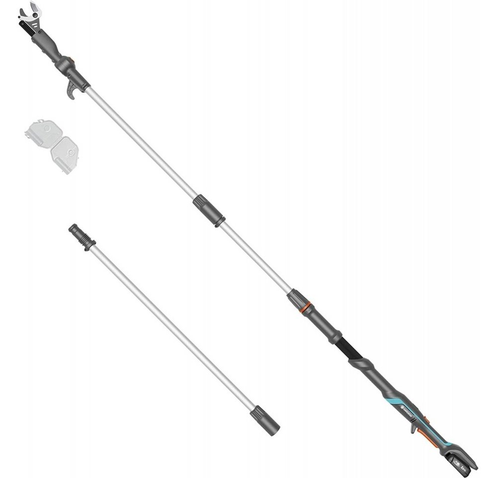 GARDENA Akku-Astschere HighCut 360/18V P4A Ready-To-Use Set Akku-Teleskopbaumschere grau GARDENA Akku-Astschere HighCut 360/18V P4A Ready-To-Use Set Akku-Teleskopbaumschere grau von GARDENA