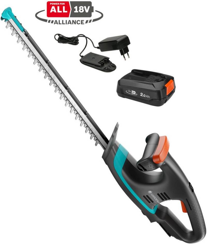 GARDENA Akku-Heckenschere EasyCut 40/18V P4A, Ready-To-Use Set inkl. Akku und Ladegerät von GARDENA