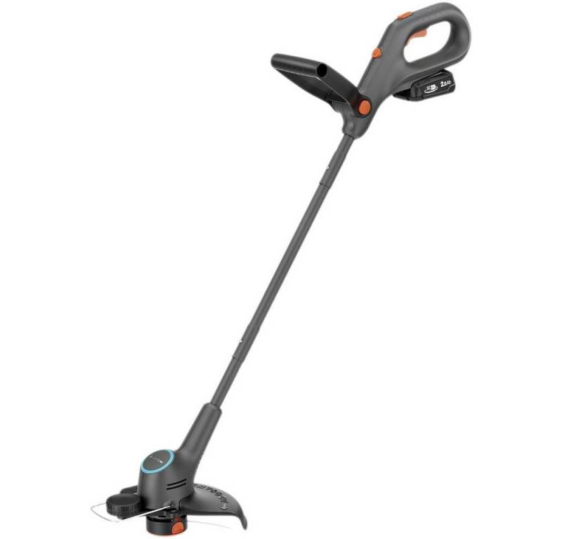 GARDENA Akku-Rasentrimmer EasyTrim 25 18V Set 2.0 Ah Rasentrimmer mit 18-V-P4A-Akku 14704-20 von GARDENA