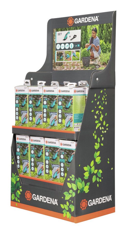 GARDENA Akku-Strauchschere, Gras- und Strauchschere ClassicCut Li Display GARDENA Akku-Strauchschere, Gras- und Strauchschere ClassicCut Li Display von GARDENA