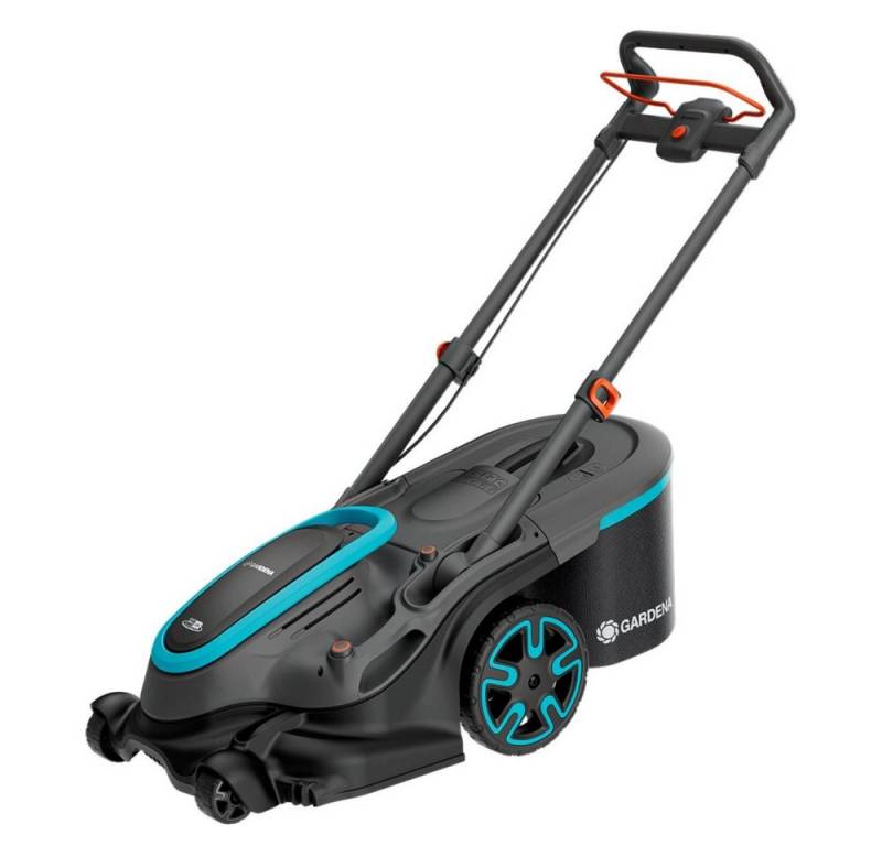GARDENA Akkurasenmäher 1464620 PowerMax Duo - 46/36V - Akku Rasenmäher - grau von GARDENA