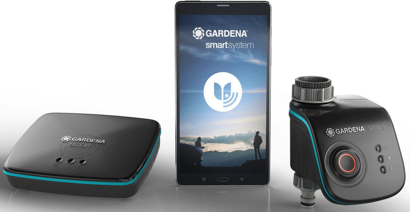 GARDENA Bewässerungscomputer smart Water Control Set, App-gesteuerte Gartenbewässerung, inkl. smart Gateway GARDENA Bewässerungscomputer smart Water Control Set, App-gesteuerte Gartenbewässerung, inkl. smart Gateway von GARDENA
