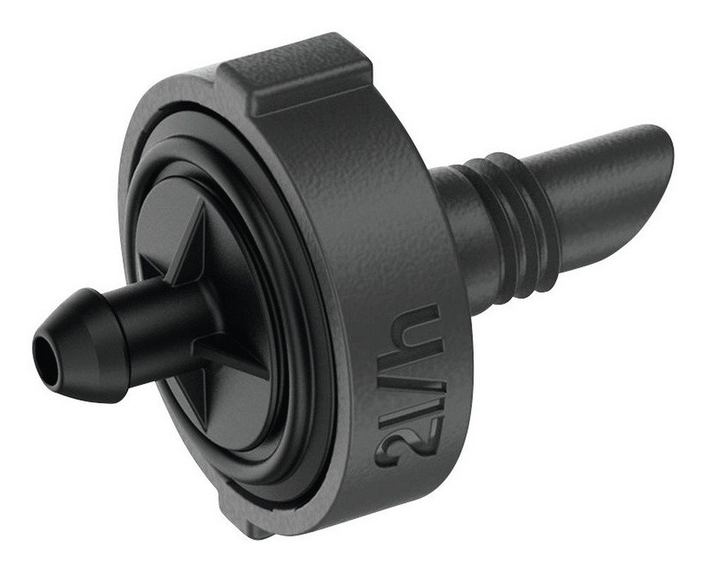 GARDENA Bewässerungssystem, (10-tlg), Reihentropfer druckausgleichend 2 l/h Inhalt: 10 Reihentropfer von GARDENA