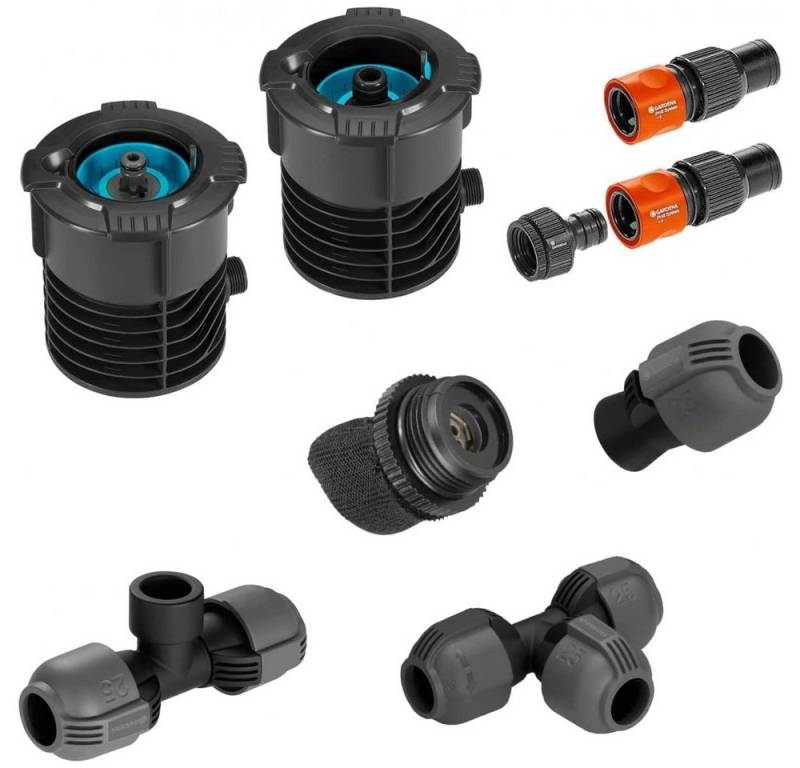 GARDENA Bewässerungssystem 08270-20 Start-Set Pipeline - Bewässerungssystem - grau von GARDENA