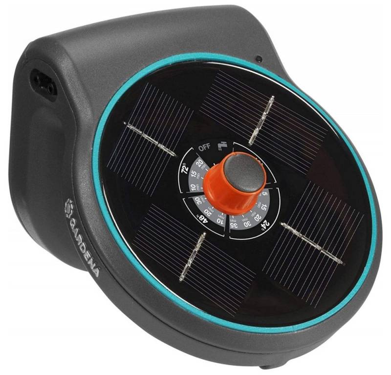 GARDENA Bewässerungssystem 13300-32 Solar-Bewässerung AquaBloom Set - Bewässerungssystem - grau von GARDENA