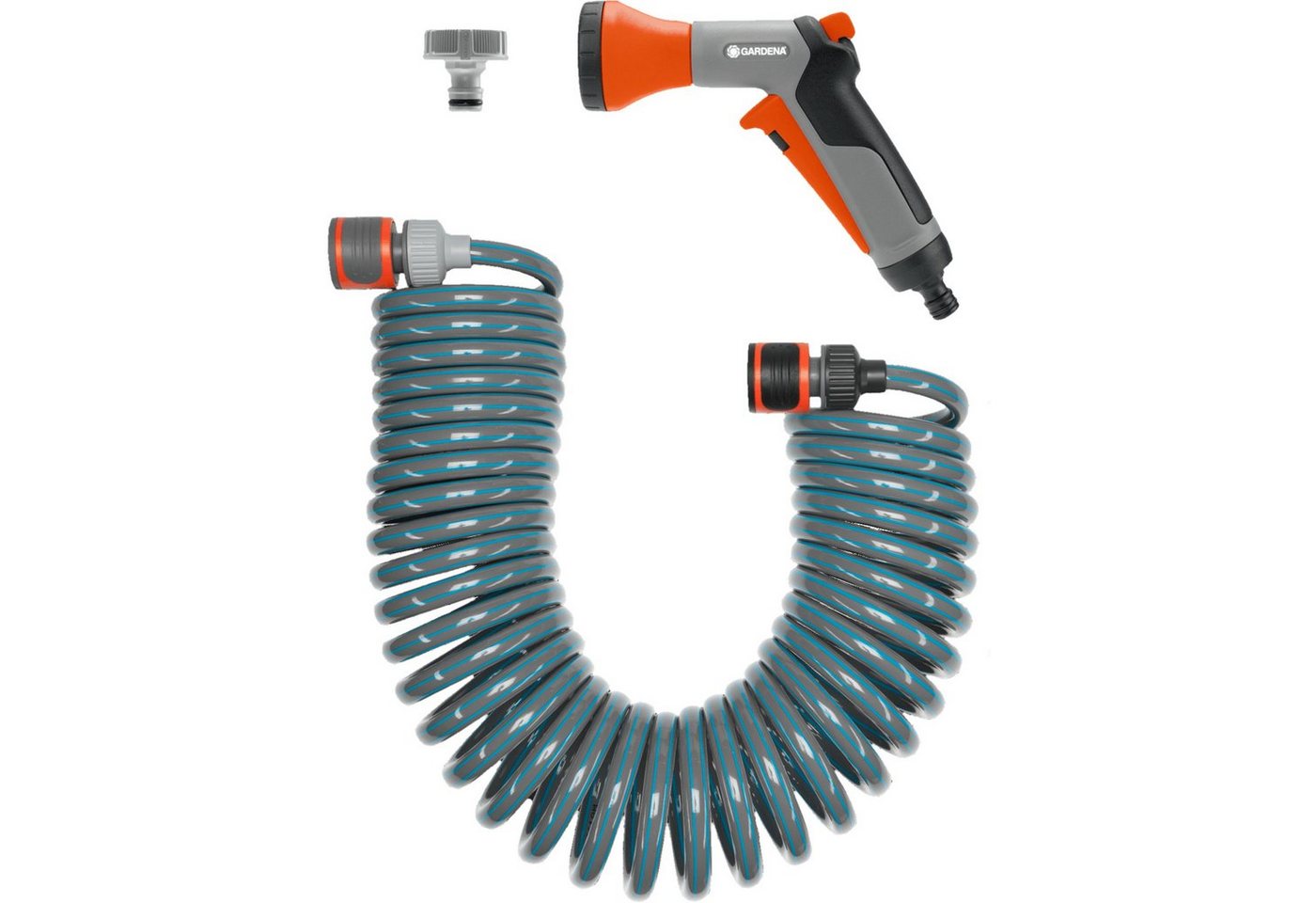 GARDENA Gartenschlauch GARDENA Spiralschlauch-Set, Schlauch, (10 Meter GARDENA Gartenschlauch GARDENA Spiralschlauch-Set, Schlauch, (10 Meter von GARDENA