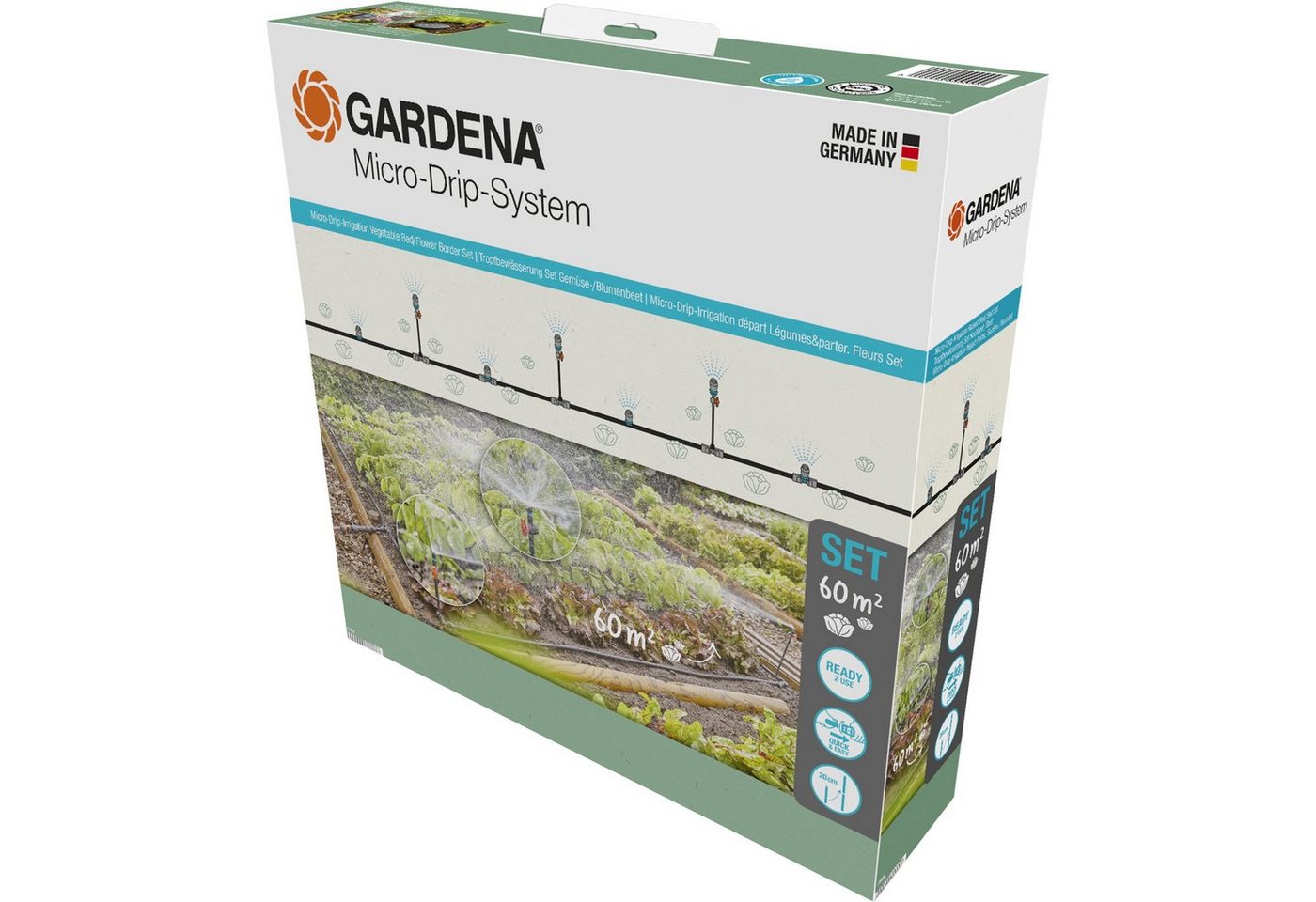 GARDENA Gartenschlauch GARDENA Micro-Drip-System Tropfbewässerung Set GARDENA Gartenschlauch GARDENA Micro-Drip-System Tropfbewässerung Set von GARDENA