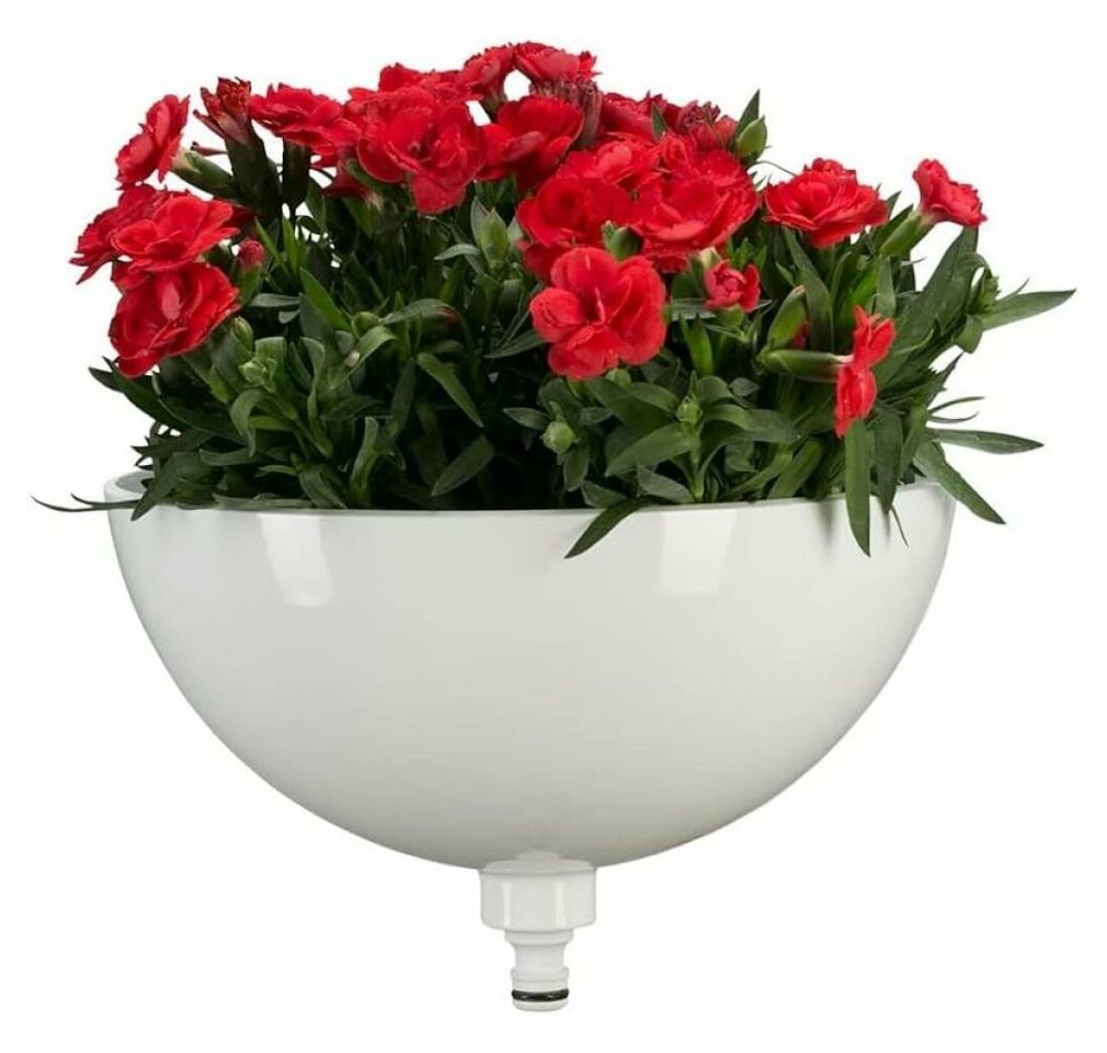 GARDENA Blumentopf ClickUp! Pflanzschale (weiß, für ClickUp! Stiel) von GARDENA
