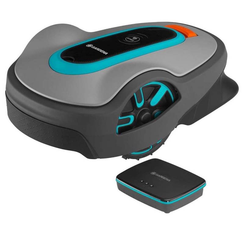 GARDENA Elektrorasenmäher Gardena Mähroboter smart SILENO city, 600 m², mit KI-Technologie von GARDENA