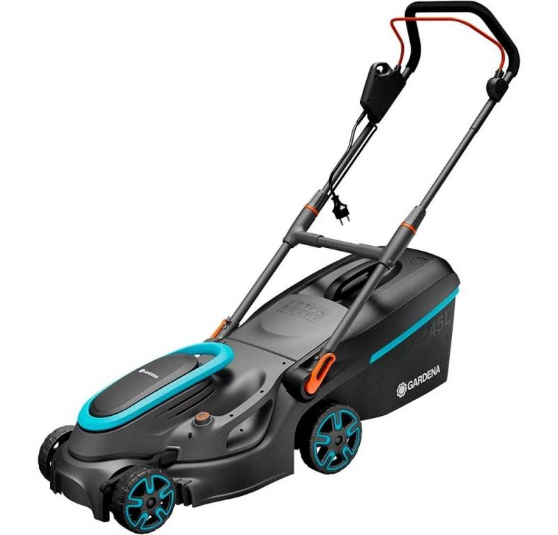 GARDENA Elektrorasenmäher PowerMax 37/1800 G2 - Elektro-Rasenmäher - schwarz/grau von GARDENA