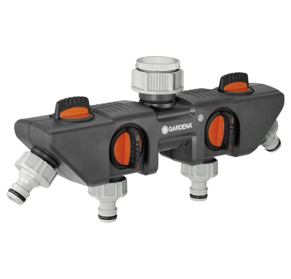 GARDENA Fontänenaufsatz GARDENA 08194-20 4-Wege-Verteiler Steckkupplung, 26,44 mm (3/4) AG von GARDENA