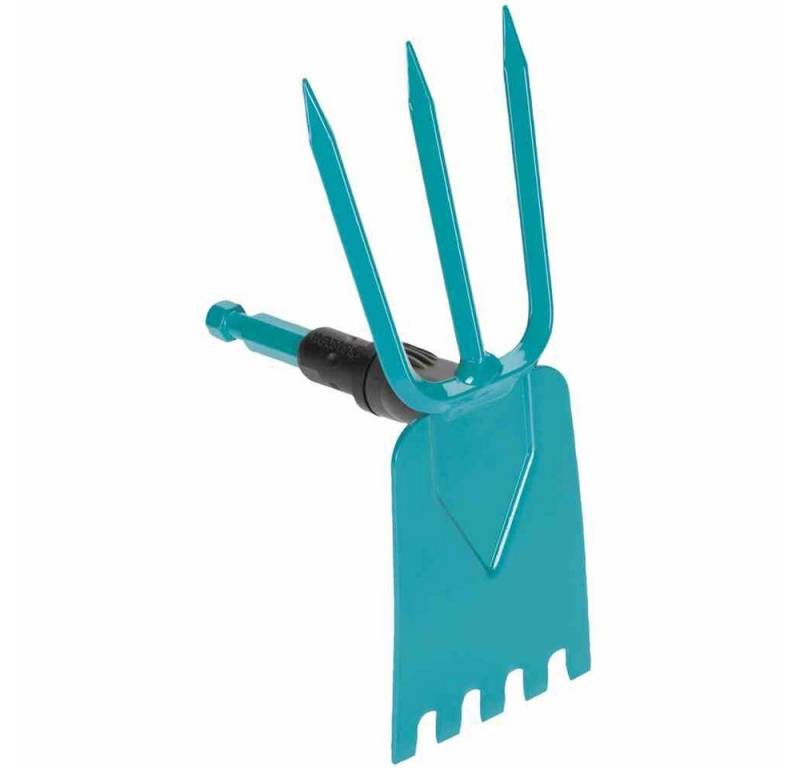 GARDENA Gartenhacke combisystem-Gartenhacke Blatt 3 Zinken, 1 St. von GARDENA