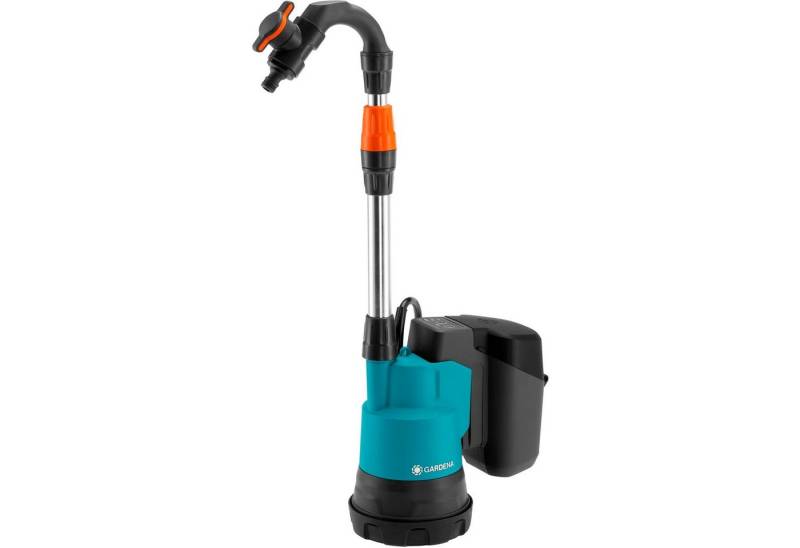 GARDENA Gartenpumpe GARDENA Akku-Regenfasspumpe 2000/2 18V P4A solo von GARDENA