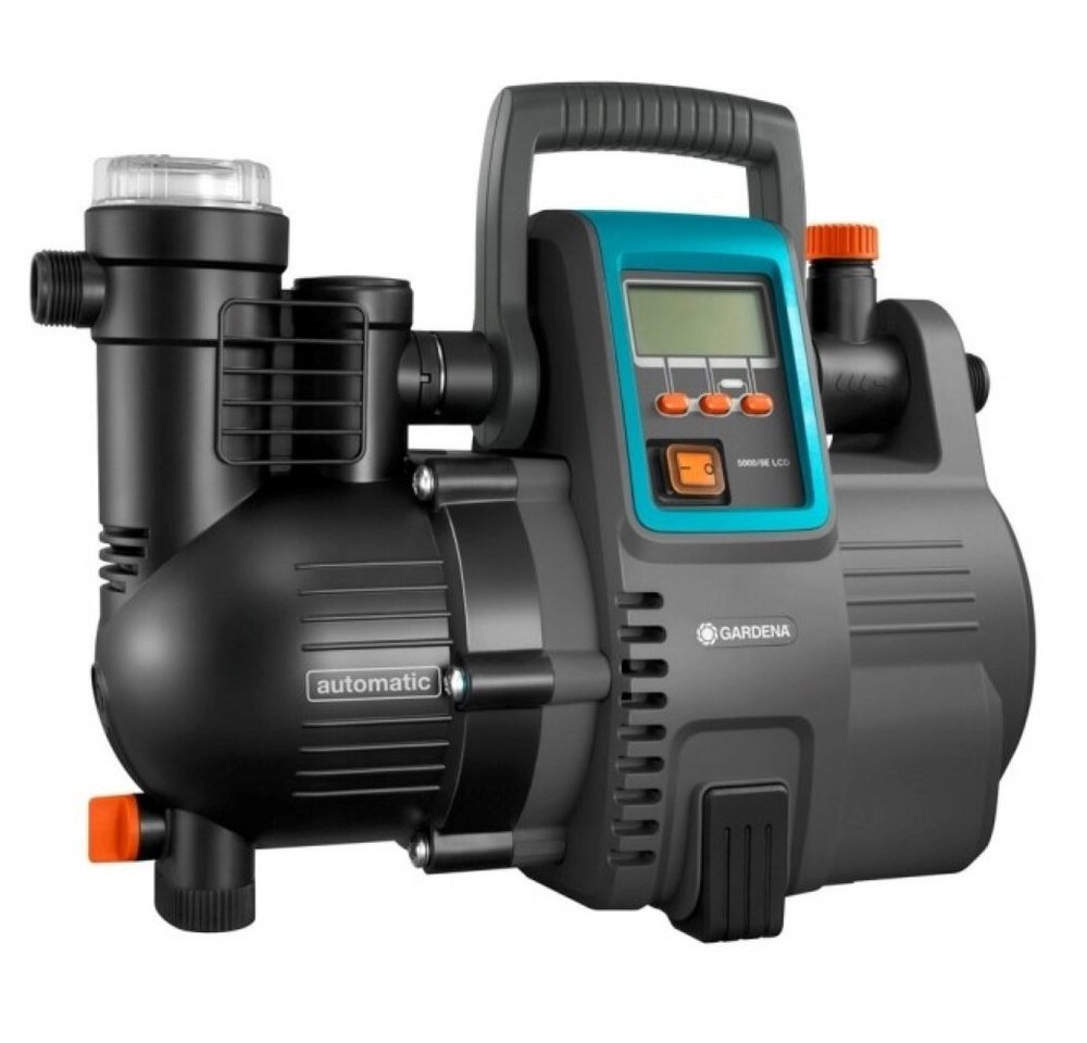 GARDENA Gartenpumpe Haus- & Gartenautomat 5000/5 LCD - Pumpe - schwarz/grau GARDENA Gartenpumpe Haus- & Gartenautomat 5000/5 LCD - Pumpe - schwarz/grau von GARDENA