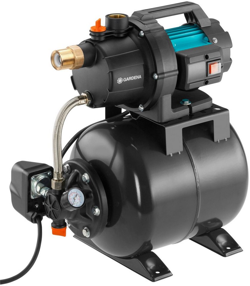 GARDENA Hauswasserwerk 3700/4, 9023-20, 3700 l/h max. Fördermenge GARDENA Hauswasserwerk 3700/4, 9023-20, 3700 l/h max. Fördermenge von GARDENA