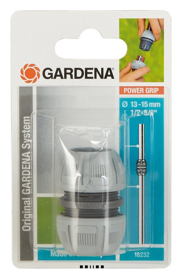 GARDENA Schlauchverbinder, Reparator 13 - 15 mm 1/2" - 5/8" SB 18232-20 GARDENA Schlauchverbinder, Reparator 13 - 15 mm 1/2" - 5/8" SB 18232-20 von GARDENA
